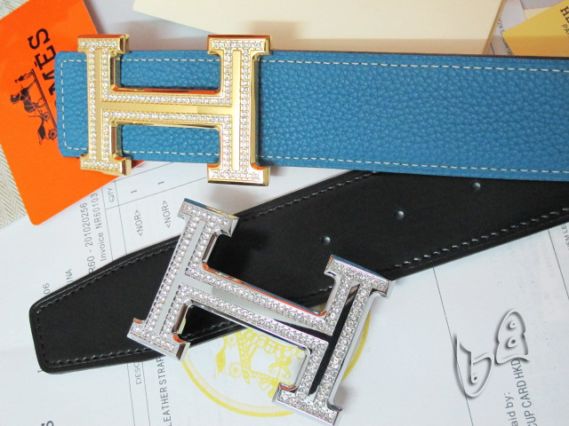 Super Perfect Quality Hermes Belts(100% Genuine Leather,Reversible Steel Buckle)-511