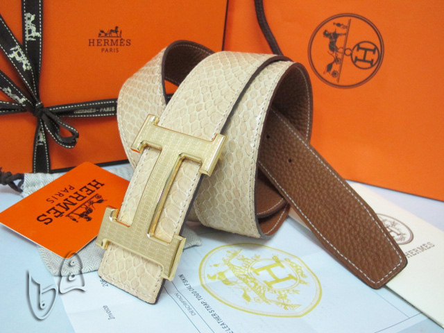 Super Perfect Quality Hermes Belts(100% Genuine Leather,Reversible Steel Buckle)-518