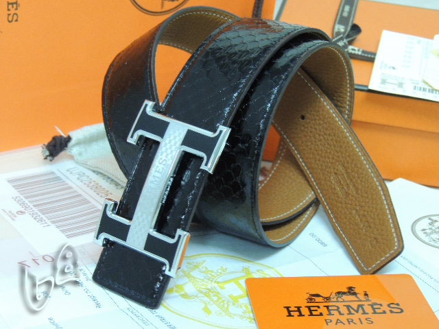 Super Perfect Quality Hermes Belts(100% Genuine Leather,Reversible Steel Buckle)-535