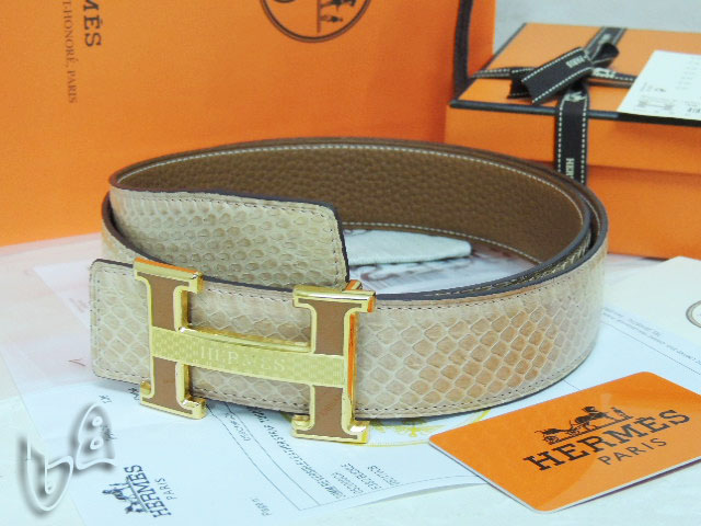 Super Perfect Quality Hermes Belts(100% Genuine Leather,Reversible Steel Buckle)-537