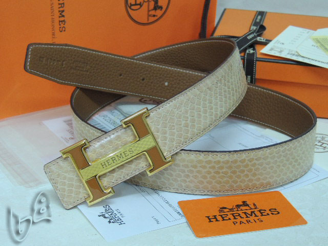 Super Perfect Quality Hermes Belts(100% Genuine Leather,Reversible Steel Buckle)-539