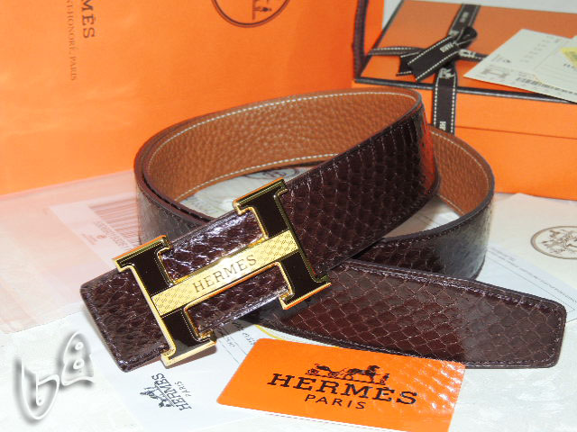 Super Perfect Quality Hermes Belts(100% Genuine Leather,Reversible Steel Buckle)-540