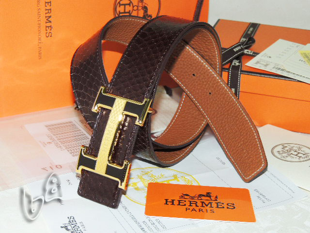 Super Perfect Quality Hermes Belts(100% Genuine Leather,Reversible Steel Buckle)-542