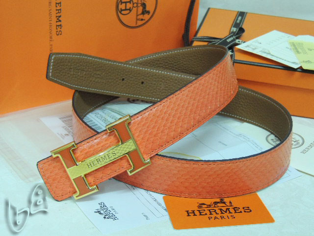 Super Perfect Quality Hermes Belts(100% Genuine Leather,Reversible Steel Buckle)-544
