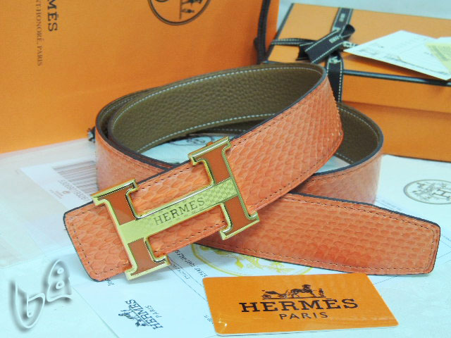 Super Perfect Quality Hermes Belts(100% Genuine Leather,Reversible Steel Buckle)-545