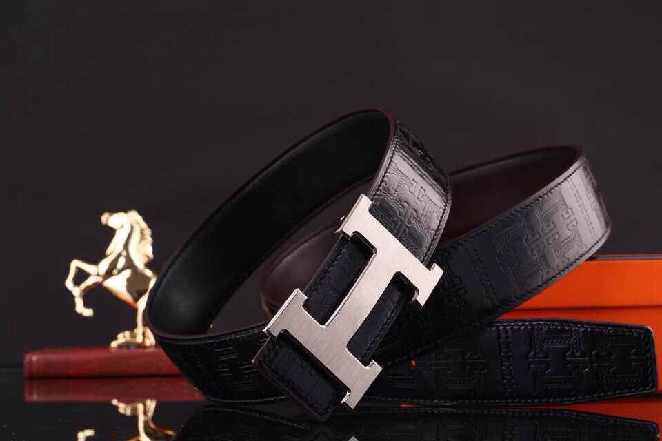 Super Perfect Quality Hermes Belts(100% Genuine Leather,Reversible Steel Buckle)-612
