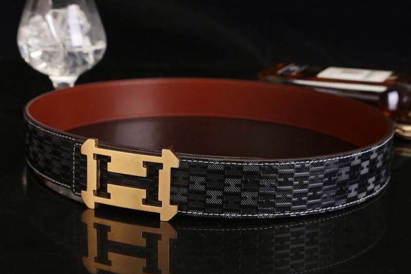 Super Perfect Quality Hermes Belts(100% Genuine Leather,Reversible Steel Buckle)-630