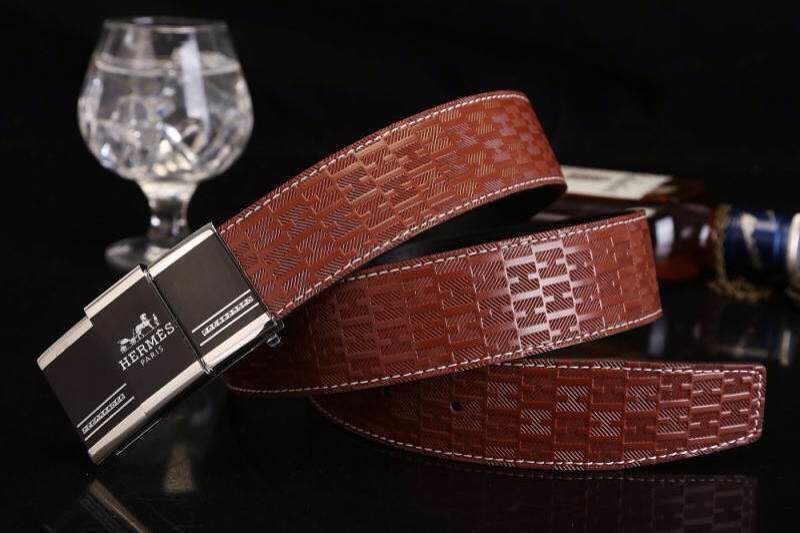 Super Perfect Quality Hermes Belts(100% Genuine Leather,Reversible Steel Buckle)-645