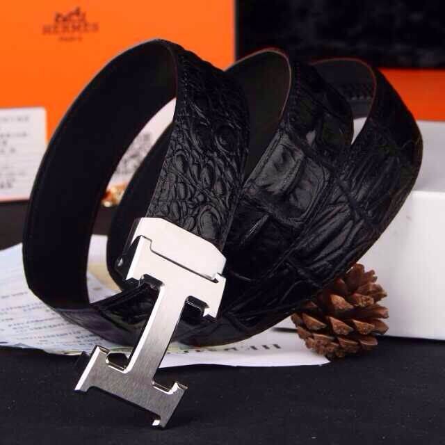 Super Perfect Quality Hermes Belts(100% Genuine Leather,Reversible Steel Buckle)-694