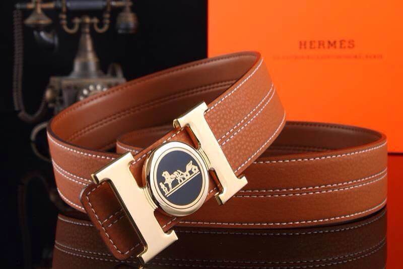 Super Perfect Quality Hermes Belts(100% Genuine Leather,Reversible Steel Buckle)-702