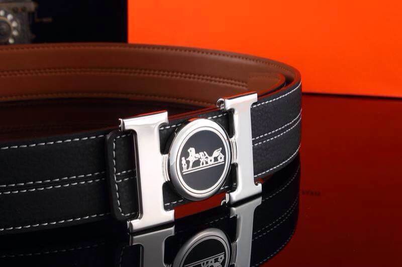 Super Perfect Quality Hermes Belts(100% Genuine Leather,Reversible Steel Buckle)-708