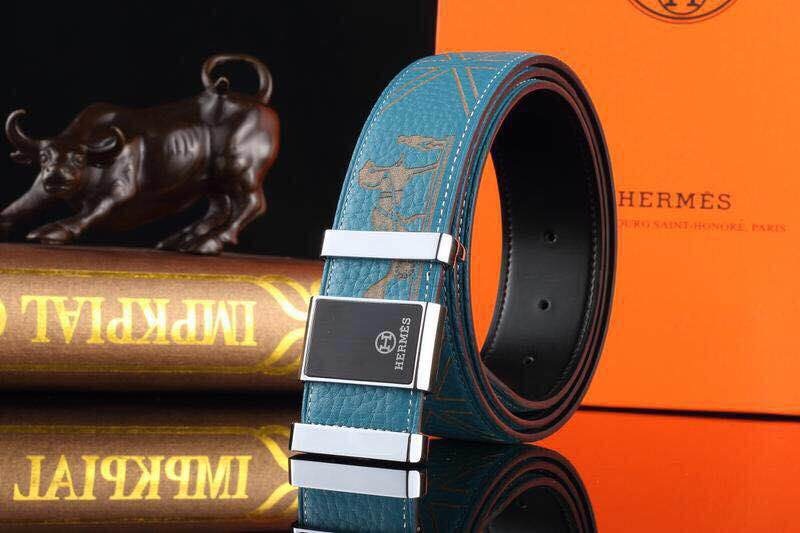 Super Perfect Quality Hermes Belts(100% Genuine Leather,Reversible Steel Buckle)-709