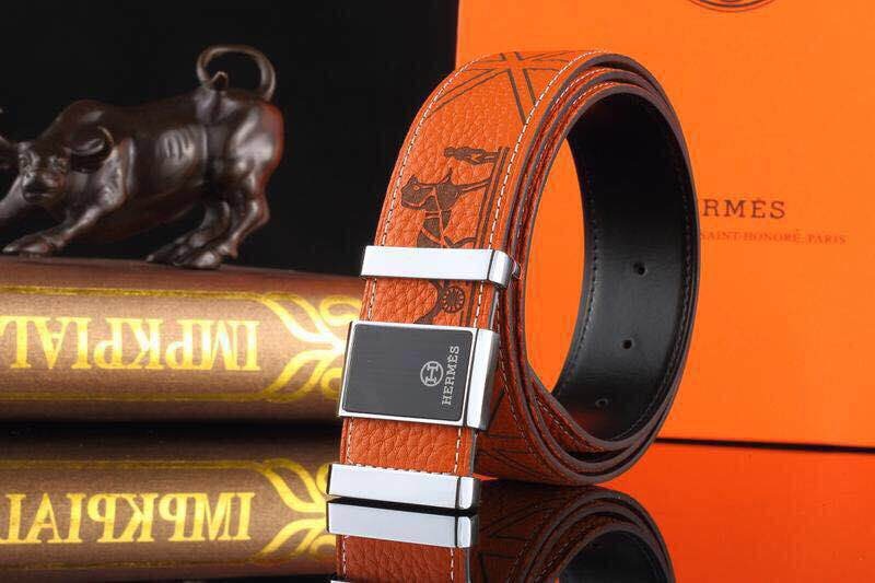 Super Perfect Quality Hermes Belts(100% Genuine Leather,Reversible Steel Buckle)-712