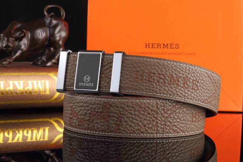 Super Perfect Quality Hermes Belts(100% Genuine Leather,Reversible Steel Buckle)-717