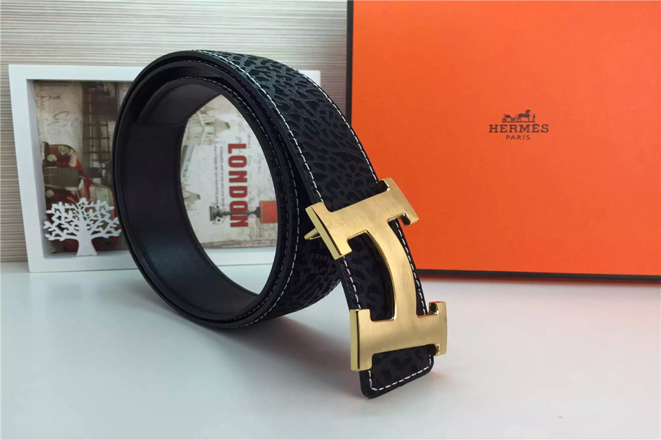 Super Perfect Quality Hermes Belts(100% Genuine Leather,Reversible Steel Buckle)-762