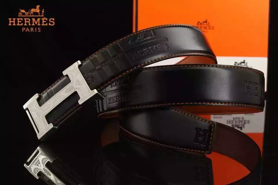 Super Perfect Quality Hermes Belts(100% Genuine Leather,Reversible Steel Buckle)-766
