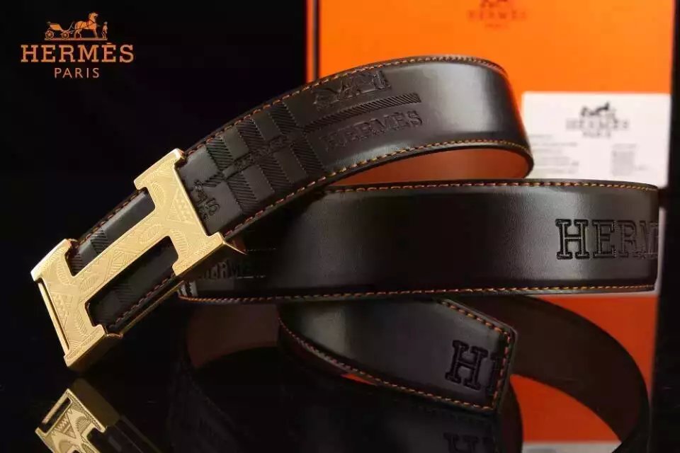 Super Perfect Quality Hermes Belts(100% Genuine Leather,Reversible Steel Buckle)-768