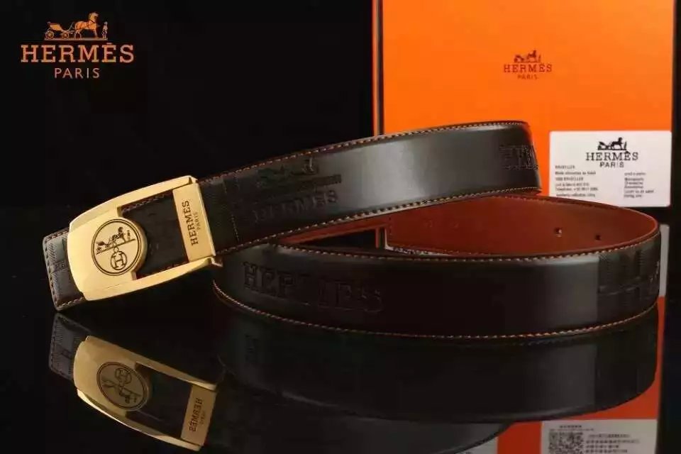 Super Perfect Quality Hermes Belts(100% Genuine Leather,Reversible Steel Buckle)-771