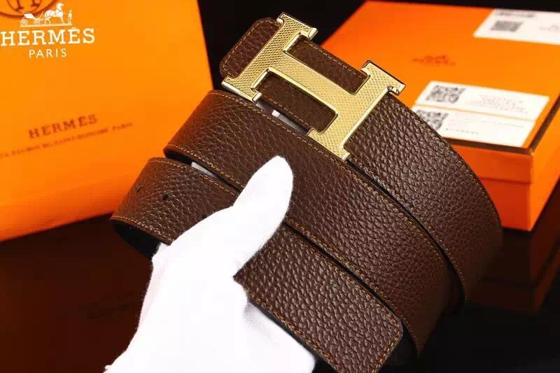 Super Perfect Quality Hermes Belts(100% Genuine Leather,Reversible Steel Buckle)-796