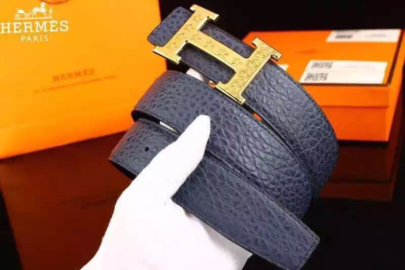 Super Perfect Quality Hermes Belts(100% Genuine Leather,Reversible Steel Buckle)-820