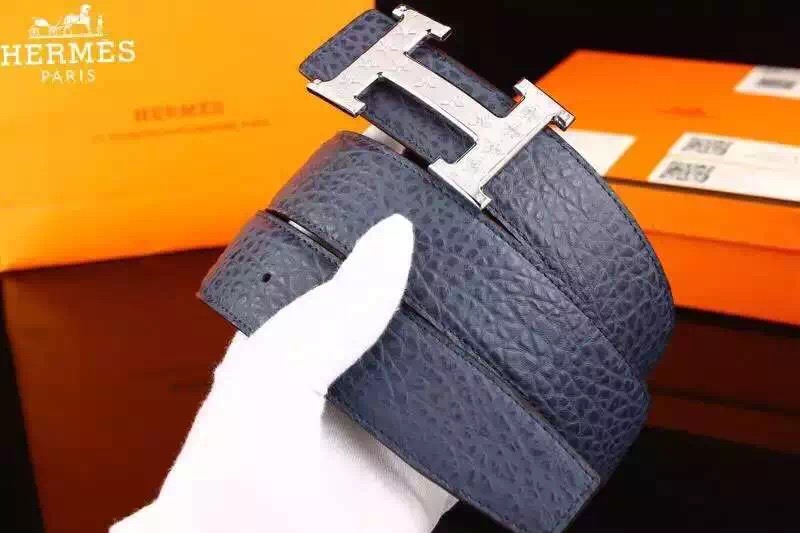 Super Perfect Quality Hermes Belts(100% Genuine Leather,Reversible Steel Buckle)-822