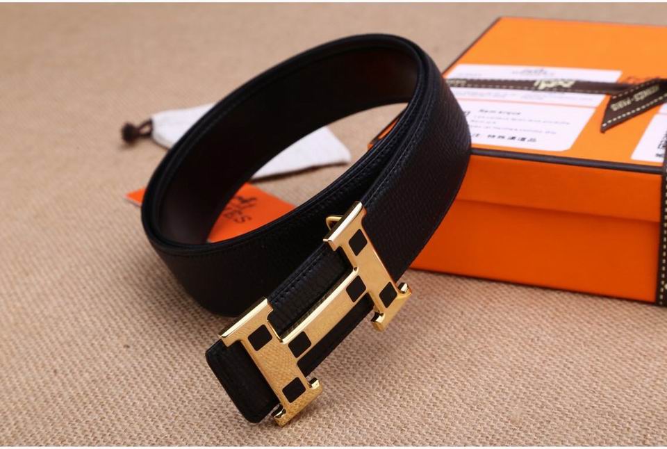Super Perfect Quality Hermes Belts(100% Genuine Leather,Reversible Steel Buckle)-888