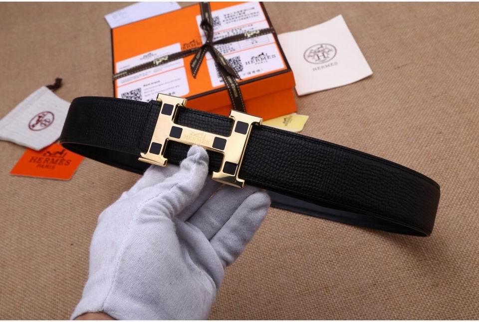 Super Perfect Quality Hermes Belts(100% Genuine Leather,Reversible Steel Buckle)-890