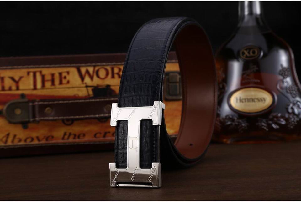Super Perfect Quality Hermes Belts(100% Genuine Leather,Reversible Steel Buckle)-896