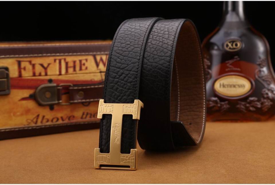 Super Perfect Quality Hermes Belts(100% Genuine Leather,Reversible Steel Buckle)-908