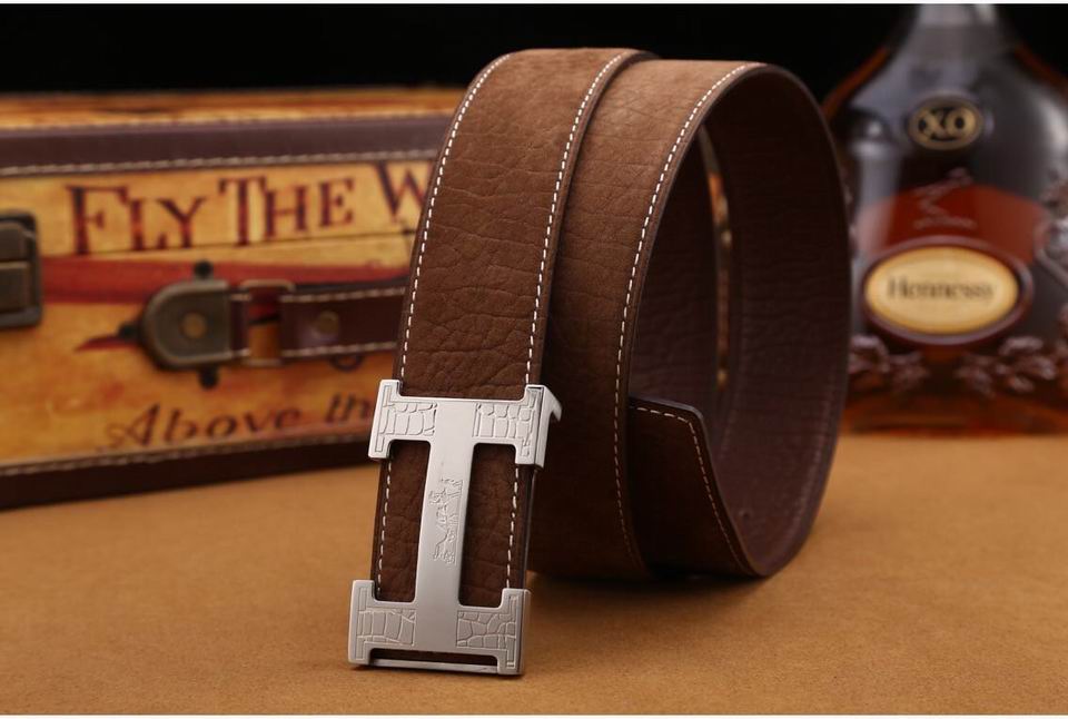 Super Perfect Quality Hermes Belts(100% Genuine Leather,Reversible Steel Buckle)-918