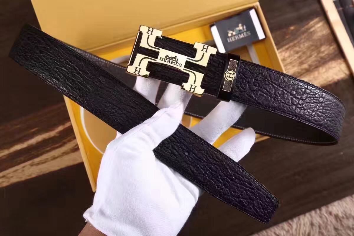 Super Perfect Quality Hermes Belts(100% Genuine Leather,Reversible Steel Buckle)-959