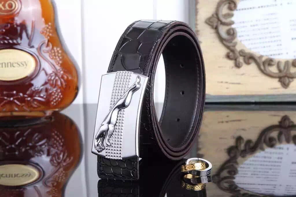 Super Perfect Quality Jaguar Belts(100% Genuine Leather,steel Buckle)-003