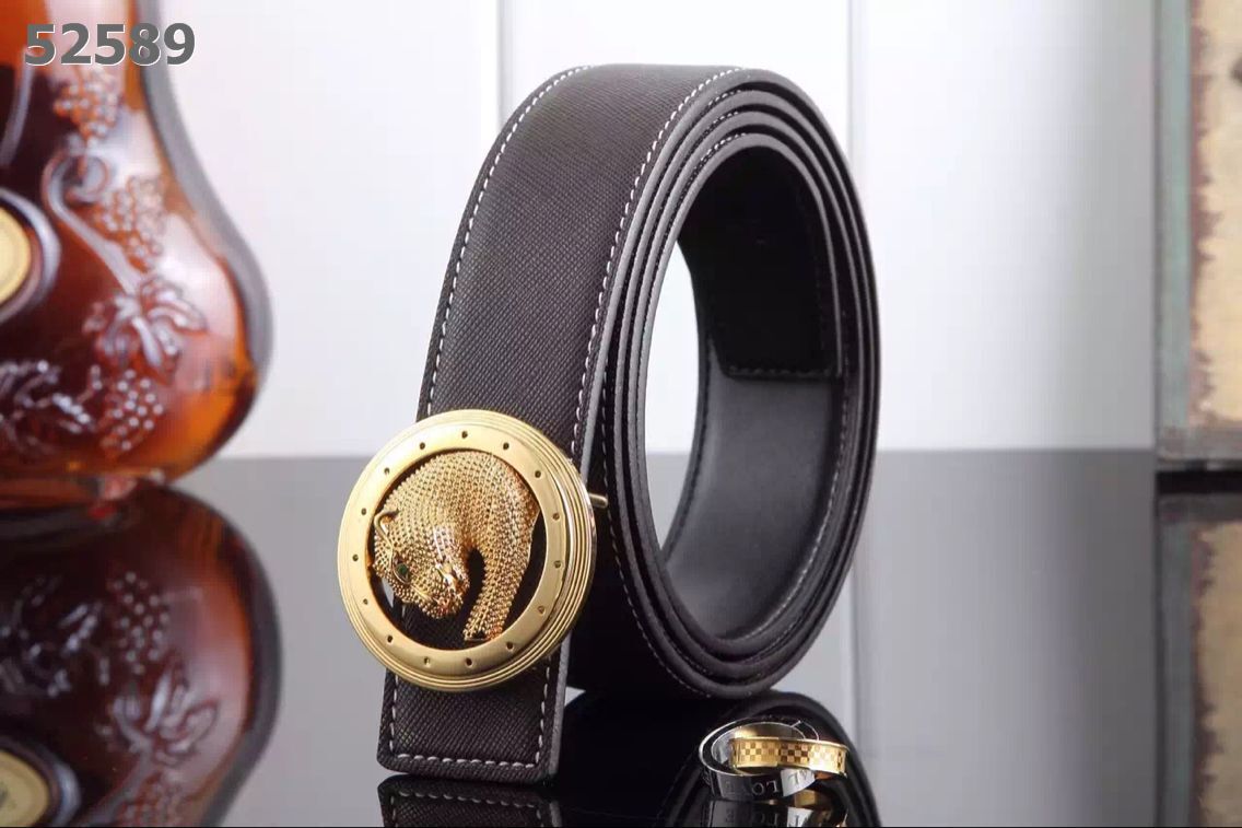 Super Perfect Quality Jaguar Belts(100% Genuine Leather,steel Buckle)-011