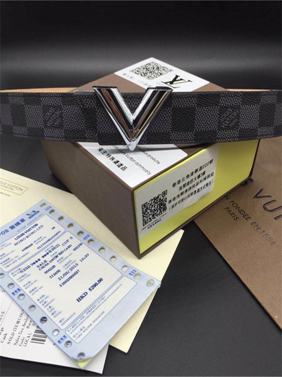 Super Perfect Quality LV Belts(100% Genuine Leather,Steel Buckle)-1109