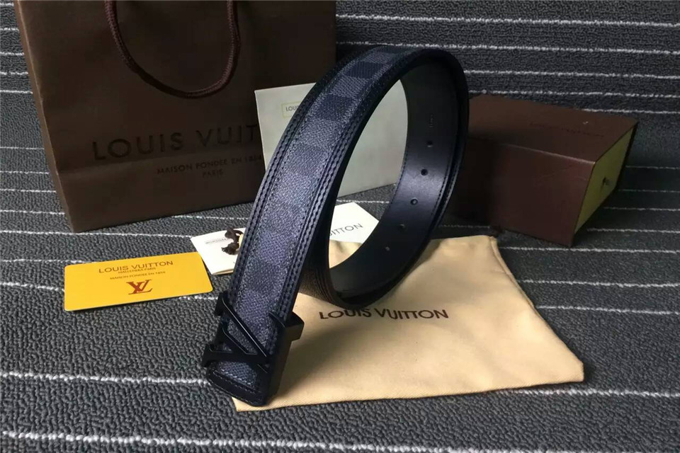 Super Perfect Quality LV Belts(100% Genuine Leather,Steel Buckle)-1189