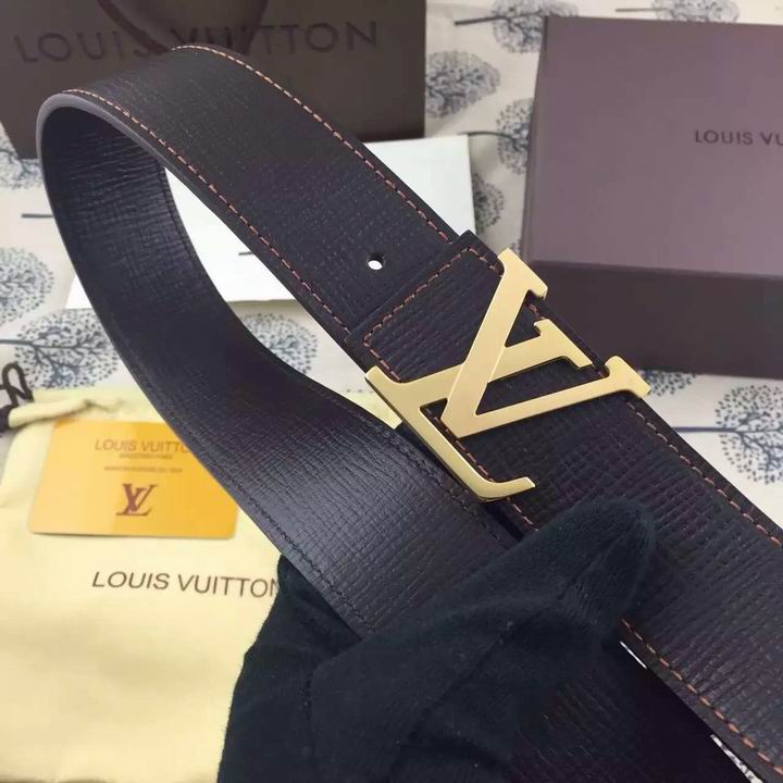 Super Perfect Quality LV Belts(100% Genuine Leather,Steel Buckle)-1225
