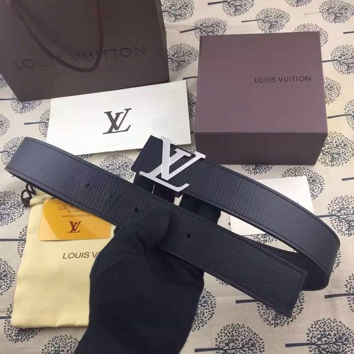 Super Perfect Quality LV Belts(100% Genuine Leather,Steel Buckle)-1227