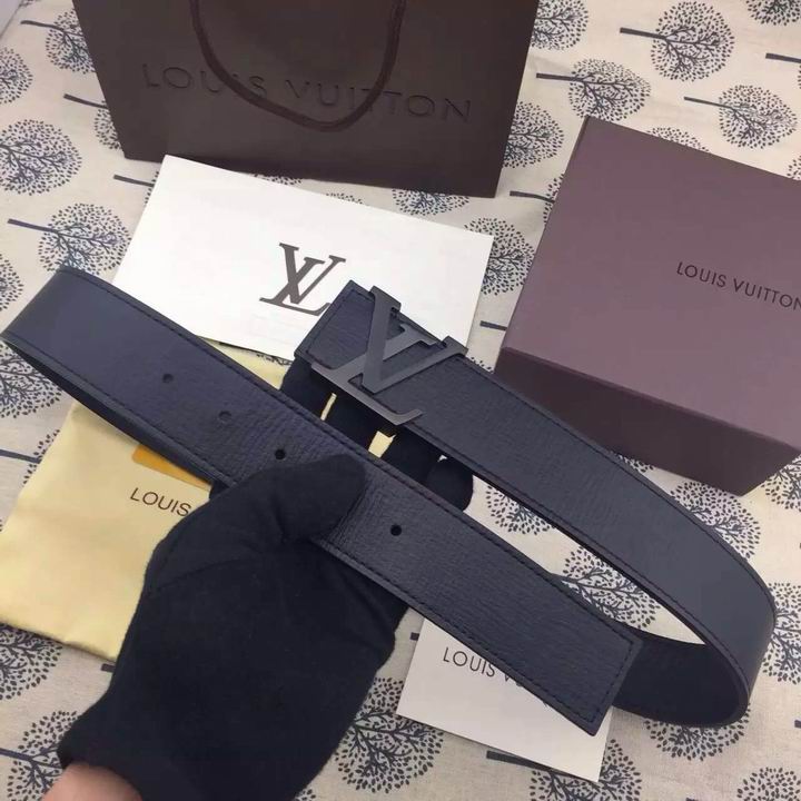 Super Perfect Quality LV Belts(100% Genuine Leather,Steel Buckle)-1230