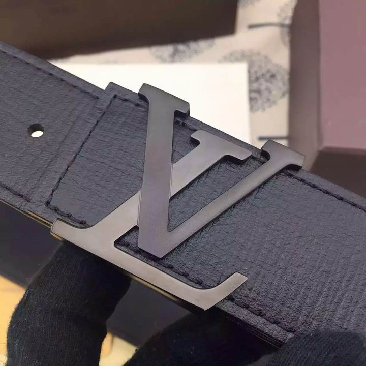 Super Perfect Quality LV Belts(100% Genuine Leather,Steel Buckle)-1231