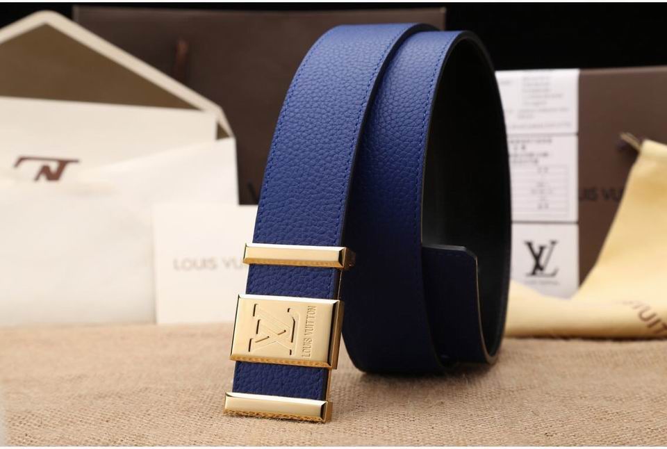 Super Perfect Quality LV Belts(100% Genuine Leather,Steel Buckle)-1267