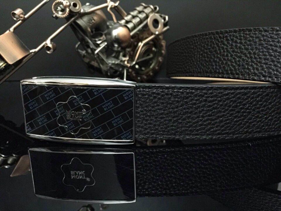 Super Perfect Quality MontBlanc Belts(100% Genuine Leather,steel Buckle)-029