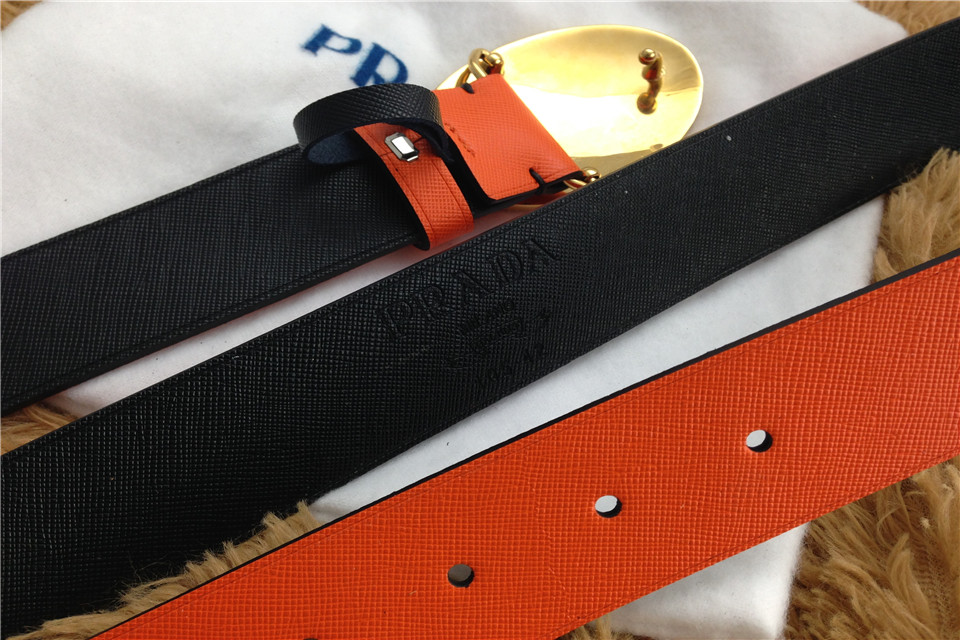 Super Perfect Quality Pada Belts(100% Genuine Leather,steel buckle)-012