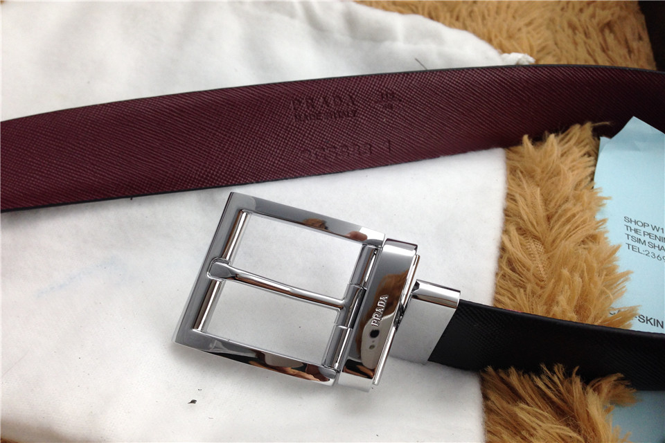Super Perfect Quality Pada Belts(100% Genuine Leather,steel buckle)-021