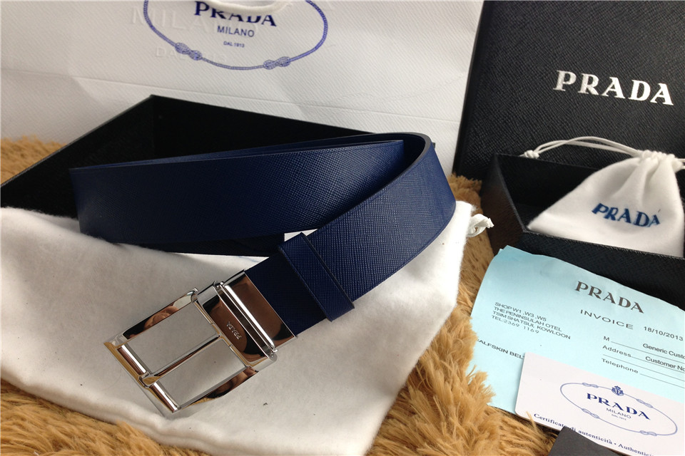 Super Perfect Quality Pada Belts(100% Genuine Leather,steel buckle)-026