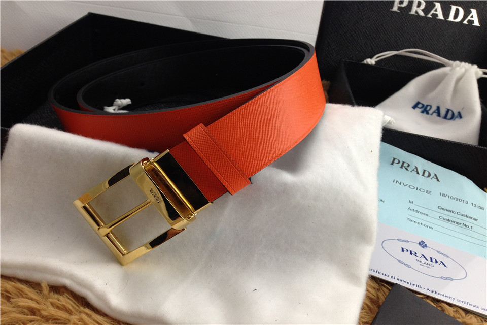 Super Perfect Quality Pada Belts(100% Genuine Leather,steel buckle)-029