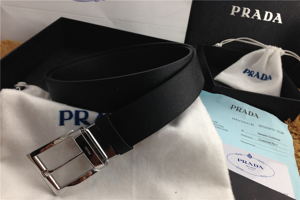 Super Perfect Quality Pada Belts(100% Genuine Leather,steel buckle)-032