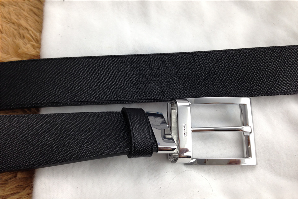 Super Perfect Quality Pada Belts(100% Genuine Leather,steel buckle)-033