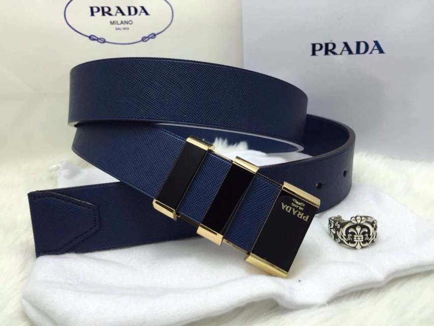 Super Perfect Quality Pada Belts(100% Genuine Leather,steel buckle)-042