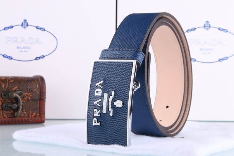 Super Perfect Quality Pada Belts(100% Genuine Leather,steel buckle)-052