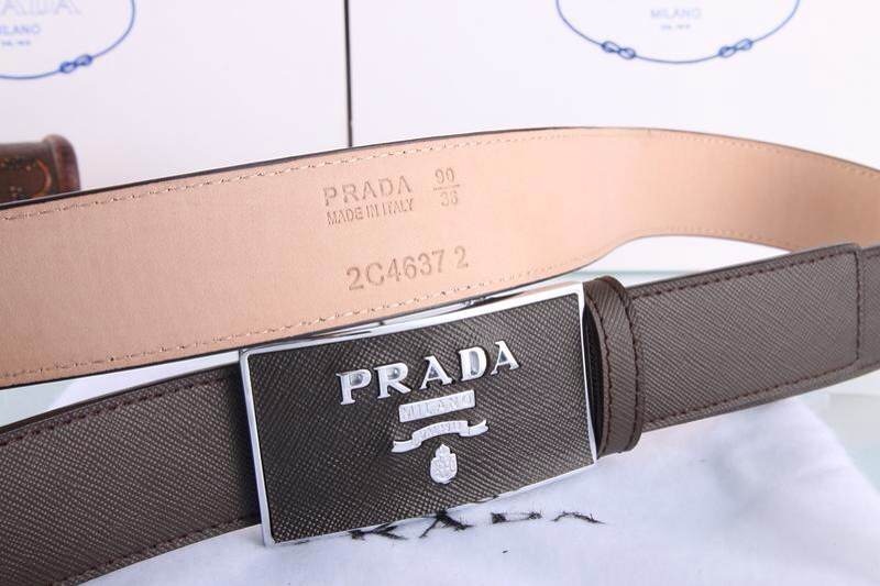 Super Perfect Quality Pada Belts(100% Genuine Leather,steel buckle)-059
